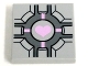 Lot ID: 387289712  Part No: 3068pb0689  Name: Tile 2 x 2 with Companion Cube Pink Heart Pattern