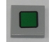 Lot ID: 350071443  Part No: 3068pb1165  Name: Tile 2 x 2 with Green Rounded Square with Black Border on Transparent Background Pattern (Sticker) - Set 60197