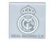 Part No: 3068pb2001  Name: Tile 2 x 2 with Silver Real Madrid Logo and 'REAL MADRID C.F.' Pattern