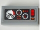 Part No: 3069pb1079  Name: Tile 1 x 2 with Control Panel, Gauges, Buttons and Lights Pattern (Sticker) - Set 42121