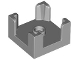 Part No: 3131 Name: Container, Box 2 x 2 x 1 Half with Stud and 4 Corner Supports Part No: 3131 Name: Container, Box 2 x 2 x 1 Half with Stud and 4 Corner Supports
