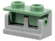 Part No: 3937c17  Name: Hinge Brick 1 x 2 with Sand Green Top Plate (3937 / 3938)