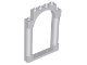 Part No: 40066  Name: Door, Frame 1 x 6 x 7 Rounded Pillars with Top Arch and Notches