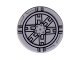Part No: 4150pb086  Name: Tile, Round 2 x 2 with Black SW Tie Fighter Pattern (9492)