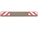 Part No: 4162pb121  Name: Tile 1 x 8 with Red and White Danger Stripes on Both Ends Pattern (Stickers) - Set 60083