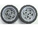 Part No: 41896c04  Name: Wheel 43.2mm D. x 26mm Technic Racing Small, 3 Pin Holes with Black Tire 56 x 28 ZR Street (41896 / 41897)