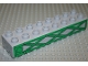 Part No: 4199pb01  Name: Duplo, Brick 2 x 8 with Green Girders Pattern