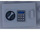 Part No: 4533pb021  Name: Container, Cupboard 2 x 3 x 2 Door with Handle and Keypad Pattern (Sticker) - Set 60142