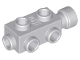 Lego part: Brick, Modified 1 x 2 x 2/3 with Studs on Sides and Extended Stud Receptacle