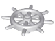 Part No: 4790b  Name: Boat, Ship's Wheel with Slotted Pin