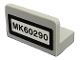 Part No: 4865pb111  Name: Panel 1 x 2 x 1 with 'MK60290' Pattern (Sticker) - Set 60290