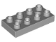 Lot ID: 371501647  Part No: 52924  Name: Duplo, Plate 2 x 4 with 2 Holes