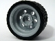 Part No: 56145c03  Name: Wheel 30.4mm D. x 20mm with No Pin Holes and Reinforced Rim with Black Tire 37 x 22 ZR (56145 / 55978)