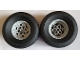 Part No: 56908c03  Name: Wheel 43.2mm D. x 26mm Technic Racing Small, 6 Pin Holes with Black Tire 81.6 x 44 R (56908 / 18450)