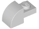 Part No: 5841  Name: Slope, Curved 2 x 1 with Recessed Stud