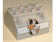 Part No: 59684pb02  Name: Duplo Container Tank Upper Section with Cow Holding Glass of Milk Large Pattern