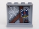 Part No: 60581pb153  Name: Panel 1 x 4 x 3 with Side Supports - Hollow Studs with Spider Web and Volcano Poster Pattern (Sticker) - Set 70617