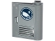 Part No: 60657pb003  Name: Door 1 x 3 x 3 Right - Open Between Top and Bottom Hinge with Arctic Explorer Logo and Vents Pattern (Sticker) - Set 60035