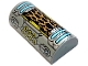 Part No: 6192bpb10 Name: Slope, Curved 2 x 4 Double with Groove with Silver Armor Plates, Gold Circles, Medium Azure Lights and Lightning Energy Pattern (Sticker) - Set 71765 Part No: 6192bpb10 Name: Slope, Curved 2 x 4 Double with Groove with Silver Armor Plates, Gold Circles, Medium Azure Lights and Lightning Energy Pattern (Sticker) - Set 71765