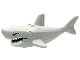 Part No: 62605pb01c01  Name: Shark with Gills and White Teeth Pattern