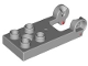 Lot ID: 293288027  Part No: 65084  Name: Duplo, Plate 2 x 3 with 4 Studs and Hinge with Red Gaskets