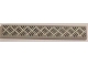 Part No: 6636pb103  Name: Tile 1 x 6 with Silver Tread Plate Pattern (Sticker) - Sets 60081 / 60097