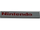 Part No: 6636pb227  Name: Tile 1 x 6 with Red 'Nintendo' Pattern
