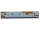 Part No: 6636pb357R  Name: Tile 1 x 6 with 5 Rivets and Medium Nougat Rust Pattern Model Right Side (Sticker) - Set 70425