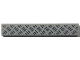 Part No: 6636pb369  Name: Tile 1 x 6 with Light Bluish Gray Tread Plate Pattern (Sticker) - Set 76131
