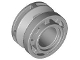 Afbeelding van Lego stukje, Wheel 11mm D. x 8mm with Center Groove, 8 Spokes and Smooth Side, Light Bluish Gray