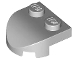 Part No: 7037  Name: Brick, Round 2 x 2 x 2/3 Half Circle Extended with 2 Studs and Curved Top