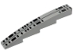 Part No: 7217pb01  Name: Slope, Curved 8 x 1 x 1 2/3 with Black Rectangles and Dark Bluish Gray Line Pattern