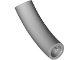 Part No: 7324  Name: Brick, Round Tube 1 x 1 d. 45 degrees Elbow Macaroni Half - Axle Hole