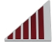 Part No: 7975pb001a  Name: Tile, Modified 4 x 4 Triangular with 5 Dark Red Stripes Pattern Side A