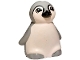 Part No: 84210pb02  Name: Duplo Penguin Baby with Molded White Stomach and Face and Printed Black Beak and Eyes with Contours Pattern