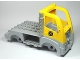 Part No: 85359c01pb01  Name: Duplo, Toolo Truck Chassis Assembly with Flatbed and Yellow Cab