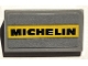 Part No: 85984pb424  Name: Slope 30 1 x 2 x 2/3 with 'MICHELIN' on Yellow Stripe Pattern (Sticker) - Set 75889