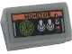 Part No: 85984pb480 Name: Slope 30 1 x 2 x 2/3 with Control Panel with Switches, Buttons and 'MONITOR' on Orange Stripe Pattern (Sticker) - Set 76188 Part No: 85984pb480 Name: Slope 30 1 x 2 x 2/3 with Control Panel with Switches, Buttons and 'MONITOR' on Orange Stripe Pattern (Sticker) - Set 76188