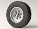 Part No: 86652c01  Name: Wheel 43.2mm D. x 18mm - Flush Axle Stem with Black Tire 62.4 x 20 S (86652 / 32019)