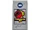 Part No: 87079pb1446 Name: Tile 2 x 4 with Yellow 'TYRANNOSAURUS REX', Black and Red Jurassic World Logo, Lime Isla Nublar Map and White Camera in Blue Circle Pattern (Sticker) - Set 76956 Part No: 87079pb1446 Name: Tile 2 x 4 with Yellow 'TYRANNOSAURUS REX', Black and Red Jurassic World Logo, Lime Isla Nublar Map and White Camera in Blue Circle Pattern (Sticker) - Set 76956