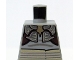 Part No: 973pb0706  Name: Torso SW Weequay Armor with Silver Lines Pattern