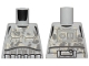 Part No: 973pb3299  Name: Torso SW Mimban Stormtrooper Armor with Dark Bluish Gray and Tan Dirt Stains Pattern