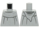 Part No: 973pb5771 Name: Torso Monk's Robe with Hood, Dark Bluish Gray Folds, Silver Lines and Marks Pattern Part No: 973pb5771 Name: Torso Monk's Robe with Hood, Dark Bluish Gray Folds, Silver Lines and Marks Pattern