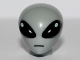 Lot ID: 357095202  Part No: 98365pb01  Name: Minifigure, Head, Modified Alien with Large Black Eyes Pattern