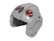 Part No: x164pb09  Name: Minifigure, Headgear Helmet SW Rebel Pilot with Red Rebel Alliance Symbol Pattern