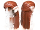 Part No: 10055pb01  Name: Minifigure, Hair Long Straight with Light Nougat Elf Ears Pattern