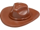 Lot ID: 144097046  Part No: 13565  Name: Minifigure, Headgear Hat, Very Wide Brim, Outback Style (Fedora)