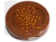 Part No: 14769pb721 Name: Tile, Round 2 x 2 with Bottom Stud Holder with Curved Lines and Bright Light Orange Sesame Seeds Pattern (Sticker) - Set 41747 Part No: 14769pb721 Name: Tile, Round 2 x 2 with Bottom Stud Holder with Curved Lines and Bright Light Orange Sesame Seeds Pattern (Sticker) - Set 41747