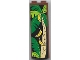Part No: 2454pb224b  Name: Brick 1 x 2 x 5 with Bananas and Palm Tree with Green and Lime Leaves Pattern Side B (Sticker) - Set 40529