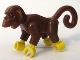 Part No: 2550c01  Name: Monkey with Yellow Hands and Feet